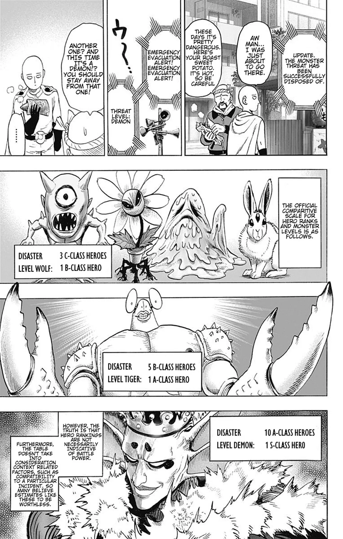 Chapter 80.6 (Disaster Level | Volume 15 Extras) - One Punch Man