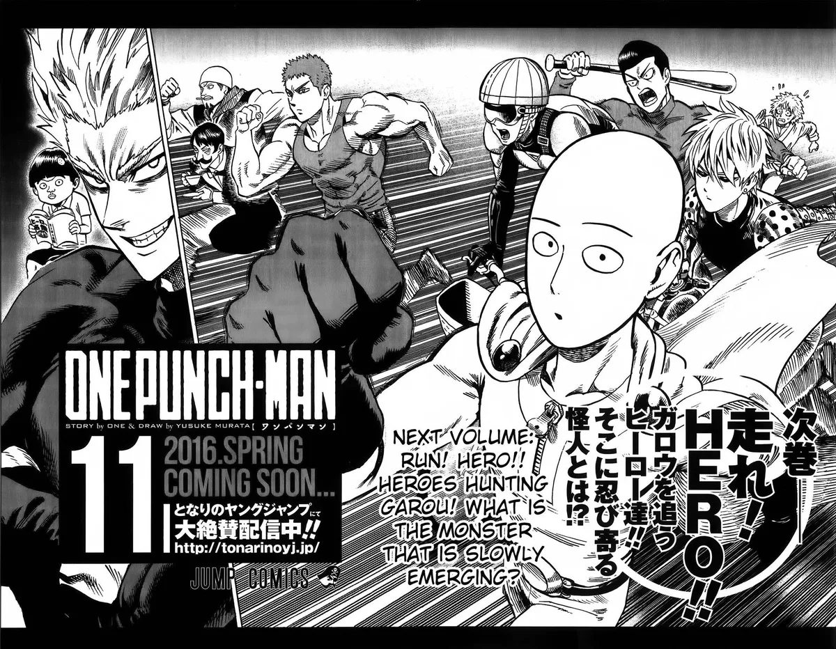 Chapter 55.8 (Numbers | Volume 10 Extras) - One Punch Man Manga | OPM ...