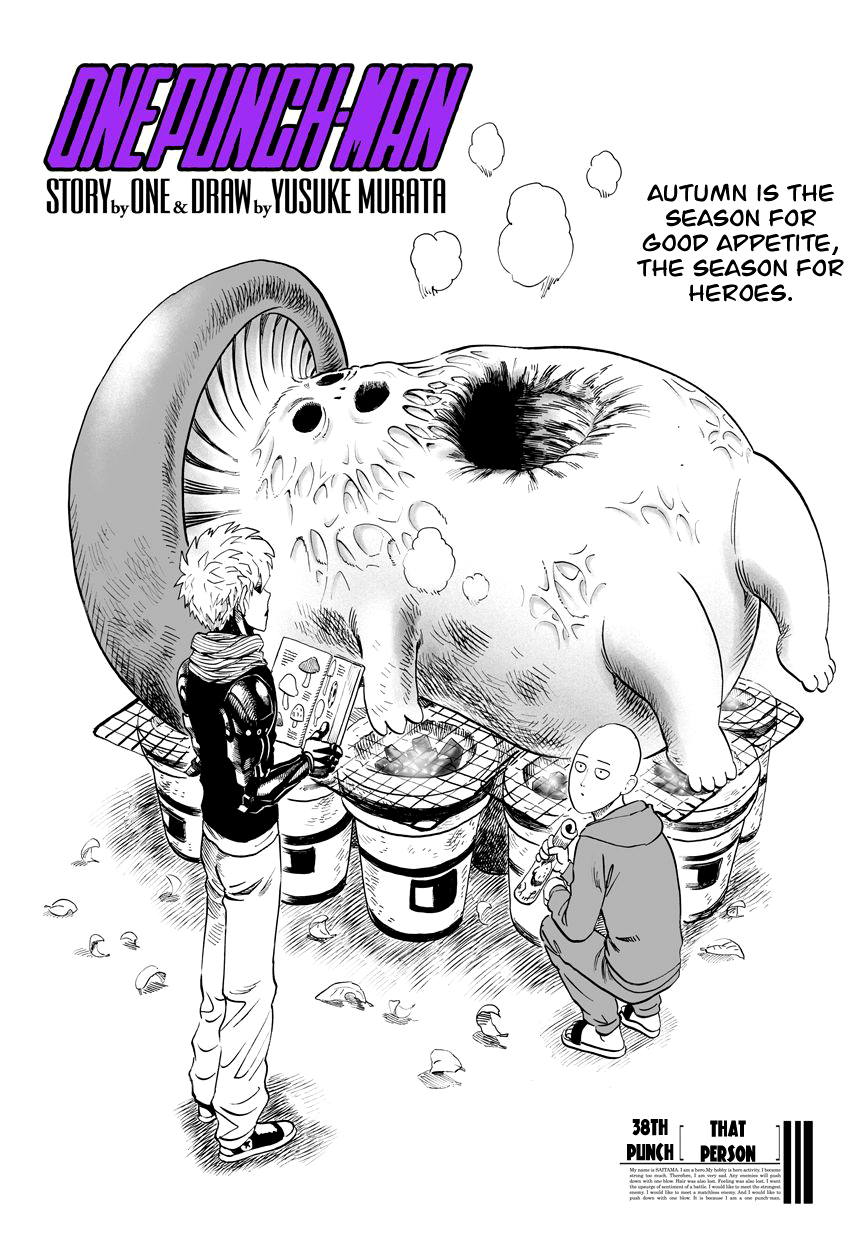 Chapter 39: That Person - One Punch Man Manga | OPM Manga Reader