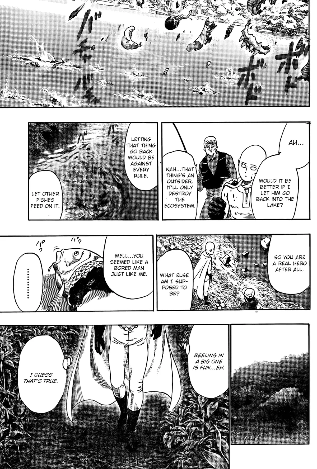 Chapter 47.6 (Catch & Smash | Databook Extras) - One Punch Man Manga ...