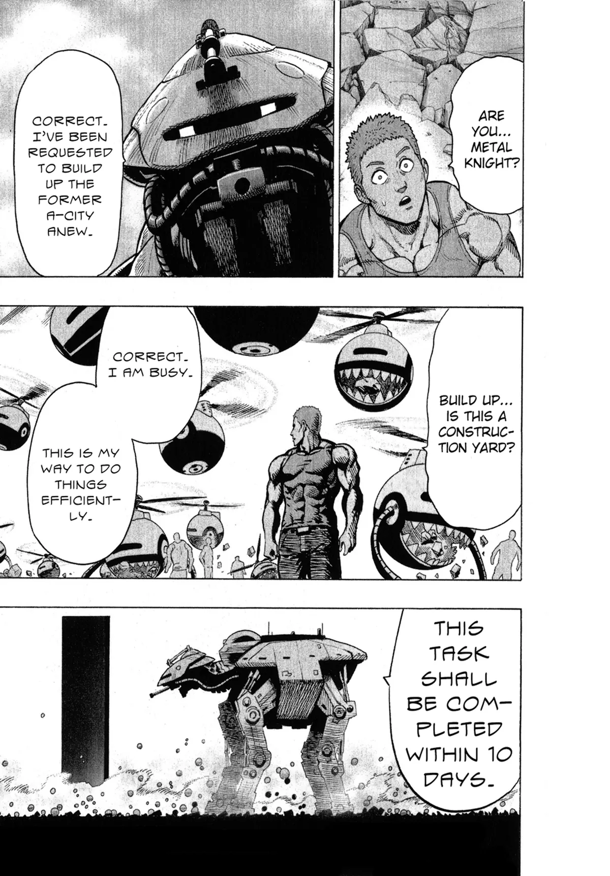 Chapter 37.6 (Big Construction | Volume 7 Extras) - One Punch Man Manga ...