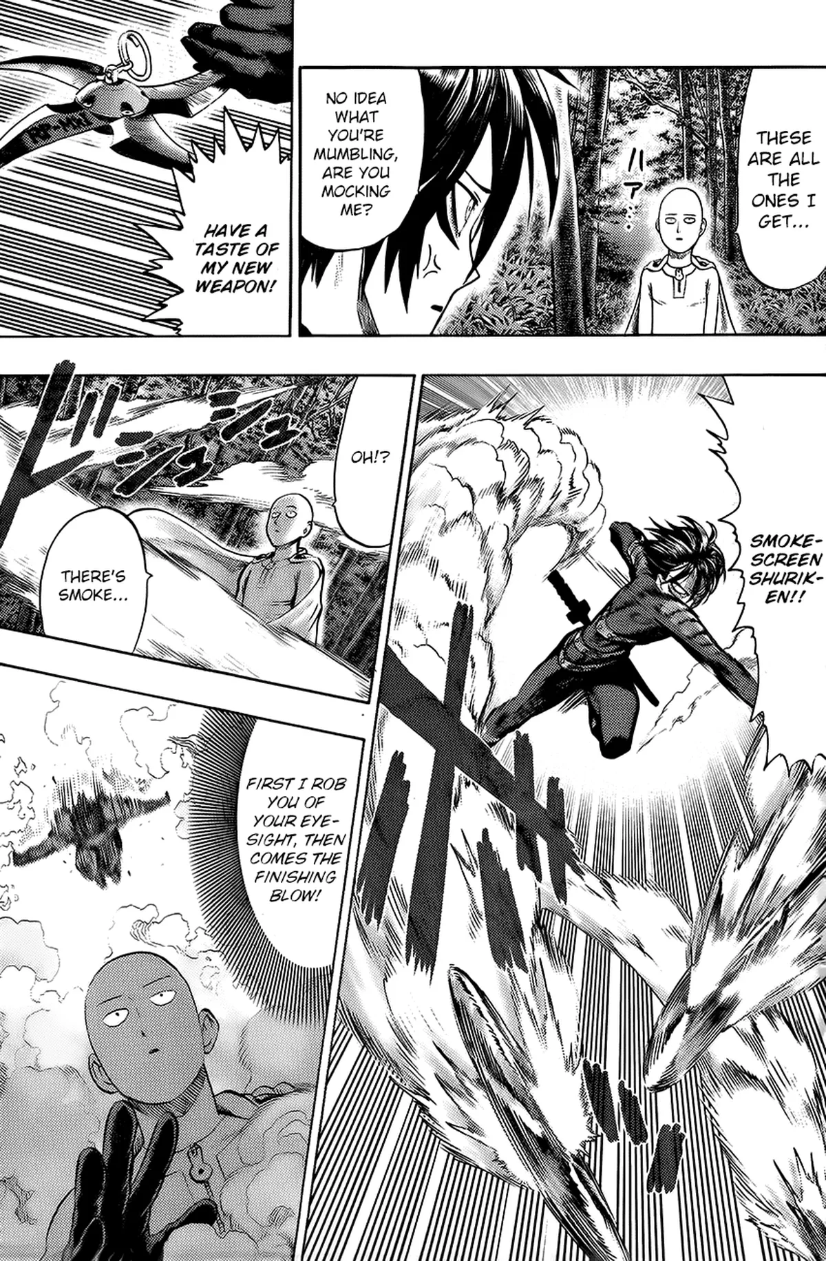 Chapter 47.6 (Catch & Smash | Databook Extras) - One Punch Man Manga ...