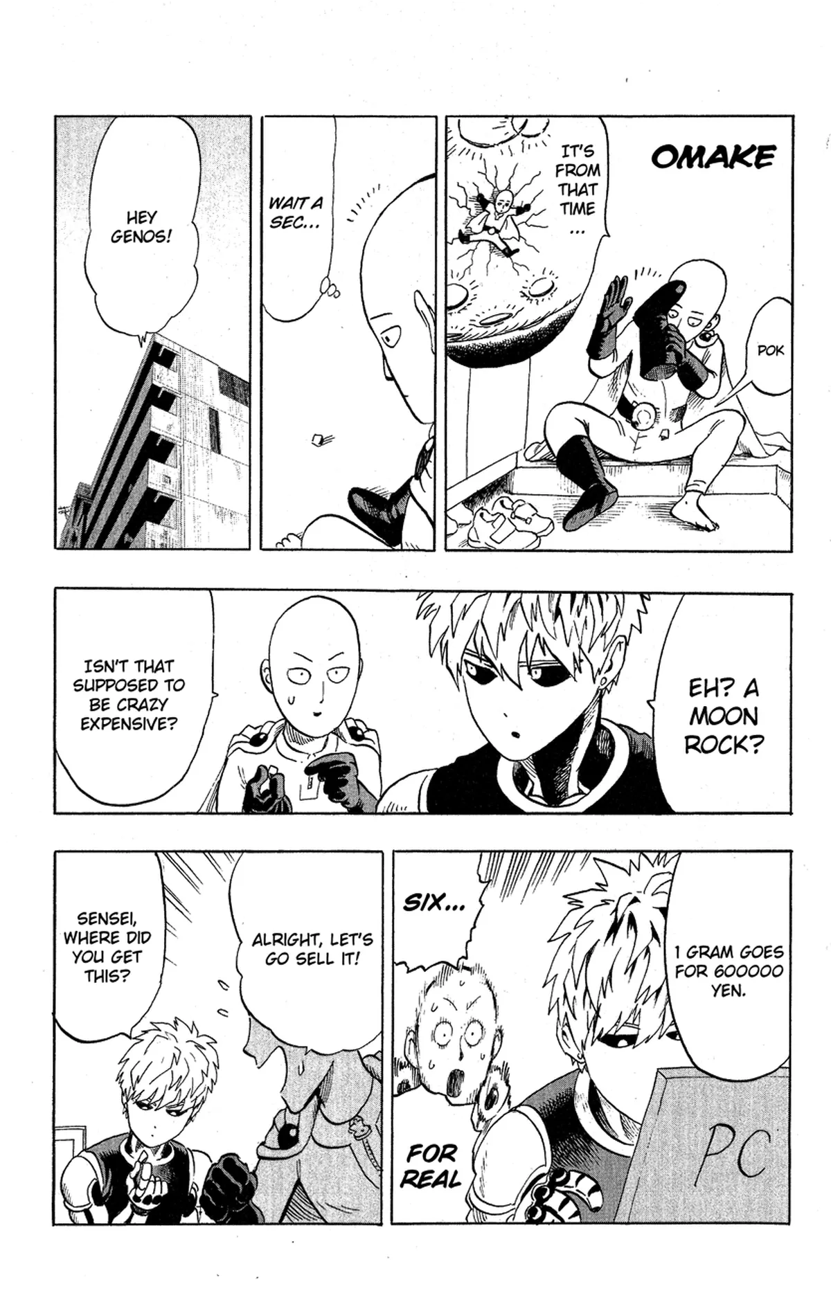 Chapter 37.5 (Volume 7 Extras) - One Punch Man Manga | OPM Manga Reader